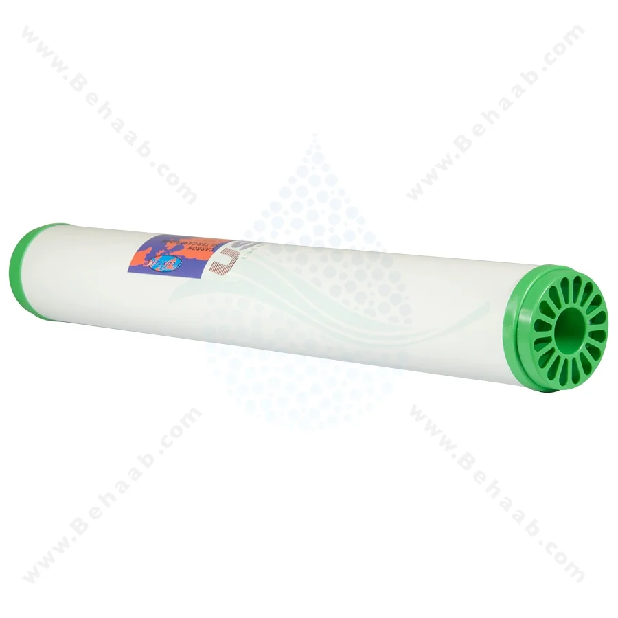 فیلتر کربن گرانول 20 اینچ اسلیم فلاکستک - Fluxtek 20 Inch Granular Activated Carbon Cartridge