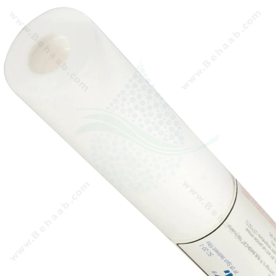 فیلتر الیافی 20 اینچ اسلیم سی سی کا 1 میکرون مدل SC-20-1 - 20 Inch Slim 1 Micron Sediment Water Filter Replacement Cartridge CCK