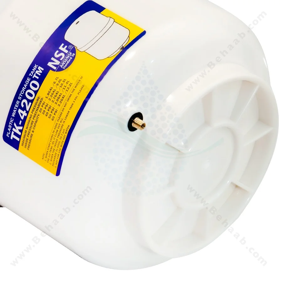 مخزن تصفیه آب 4 گالن مدل TK-4200 - Reverse Osmosis Water Storage Tank 4 Gallon TK 4200