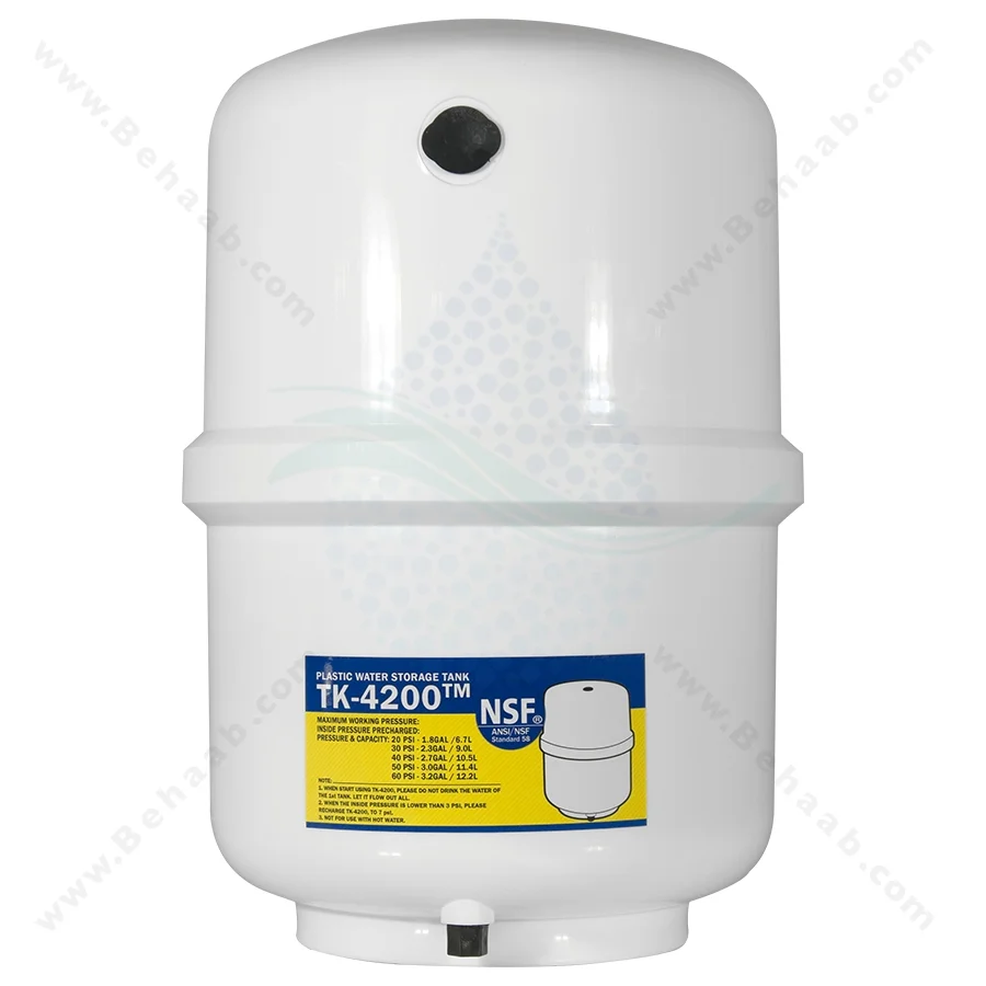 مخزن تصفیه آب 4 گالن مدل TK-4200 - Reverse Osmosis Water Storage Tank 4 Gallon TK 4200