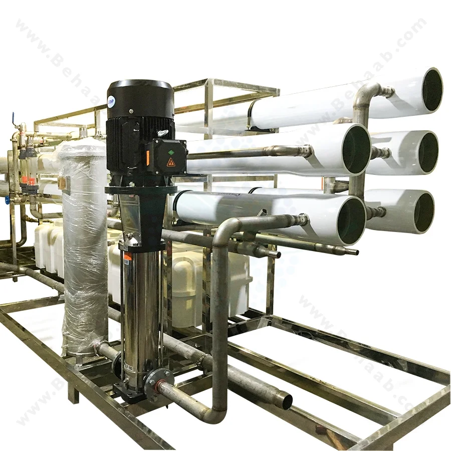 دستگاه تصفیه آب صنعتی 120 متر مکعب - Industrial distilled water purifier 120000 liters