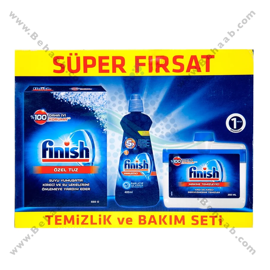 جرم گیر، نمک و جلادهنده فینیش - Finish  Dishwasher Detergent