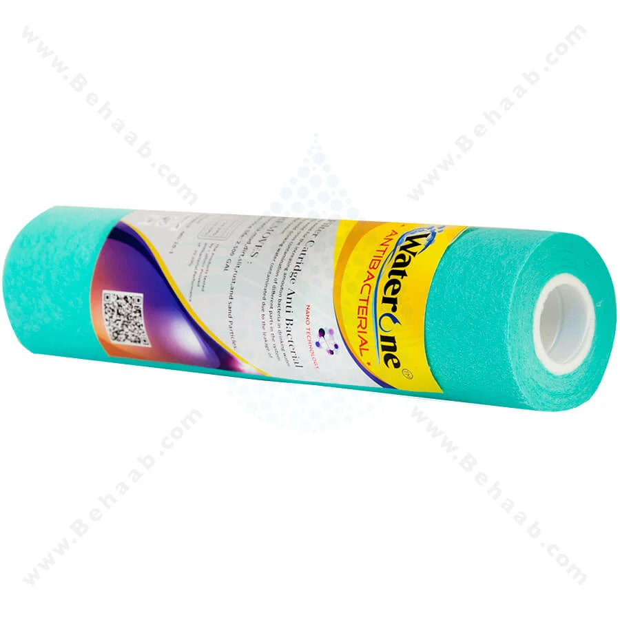 فیلتر الیافی آنتی باکتریال تصفیه آب water one - Antibacterial Polypropylene Filter Cartridge