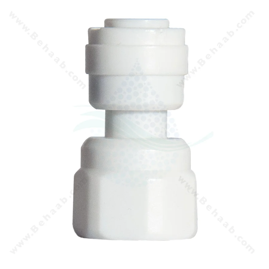 تبدیل یک چهارم داخل رزوه به یک چهارم فیتینگی - RO Fitting Female Connector